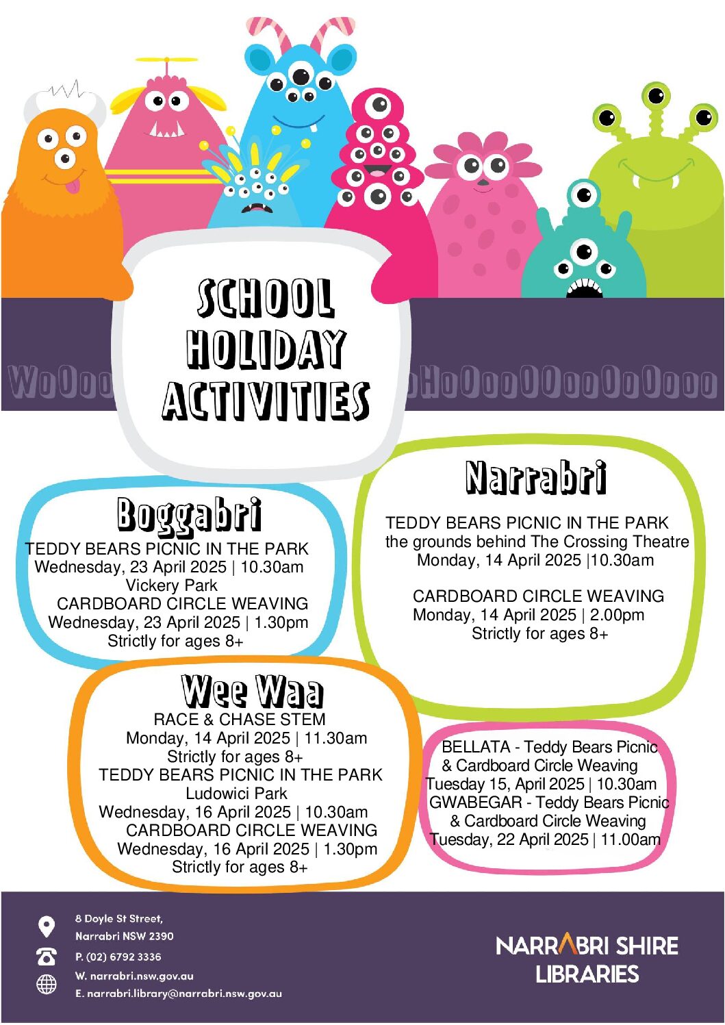 Narrabri Shire Libraries_SHA Poster Aprl 2025